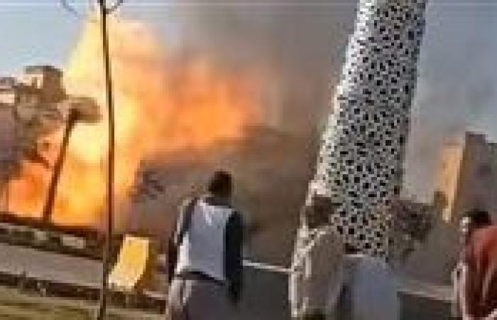 البترول تكشف سبب حريق خط الغاز بطريق الواحات: أعمال حفر دون تنسيق