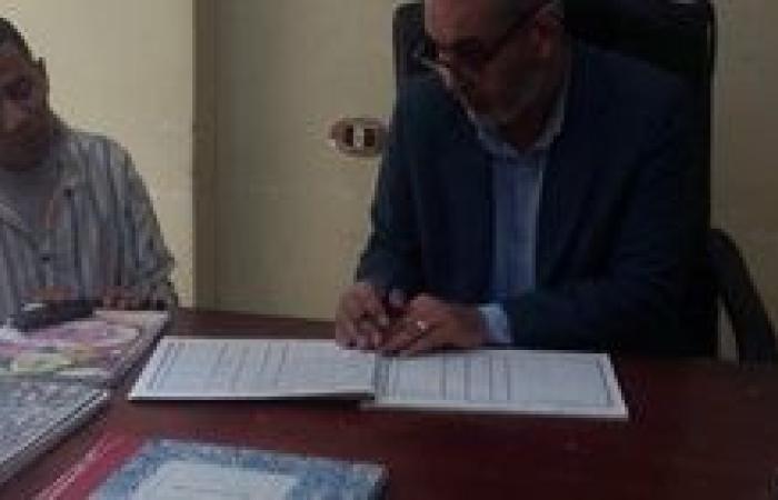 مدير تعاون البحيرة يتابع اعمال ادارتى جناكليس وأبو المطامير الزراعية