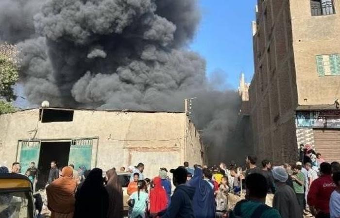 ارتفاع ضحايا حريق بنها لوفاة أم وطفلتها وإصابة 3 آخرين