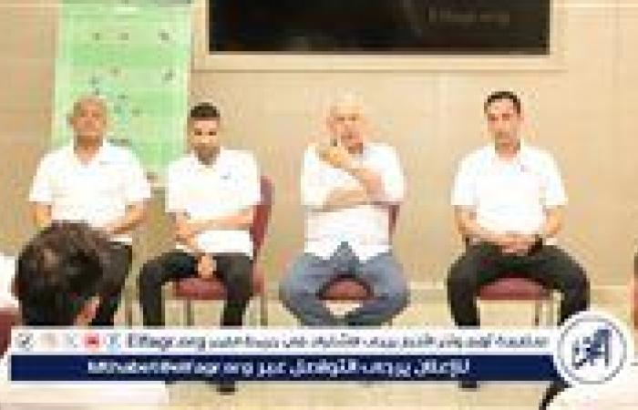 فرج عامر يدعم فريق سموحه قبل لقاء انبى اليوم