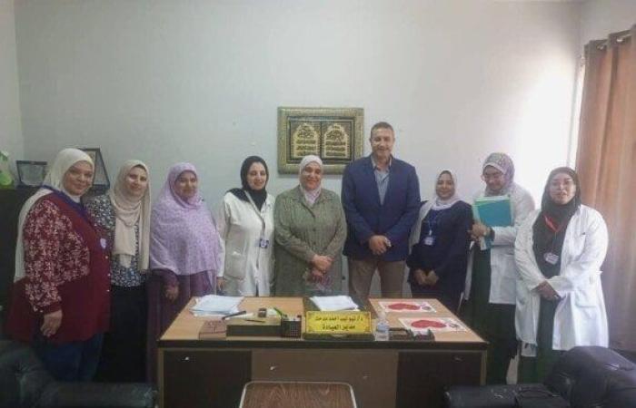 «سلطان» يتابع سير العمل بعيادة العبور