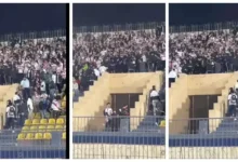 "أعظم نادي".. جماهير الزمالك تدعم لاعبي الفريق خلال مواجهة طلائع الجيش